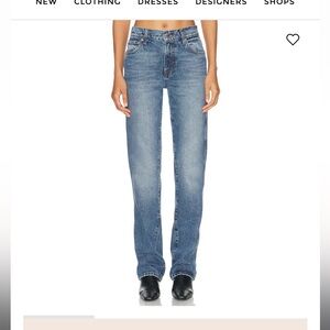 GRLFRND Isabel Low rise straight in Eaton canyon